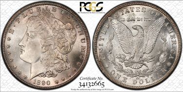 1890-CC $1 MS64