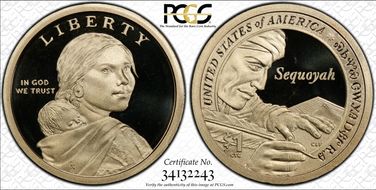 2017-S $1 Native American PR69DCAM