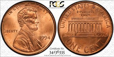 1994 1C DDR FS-801 MS67RD