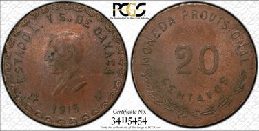 1915 20C KM-729.1 GB-327 MS63BN