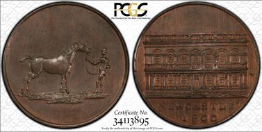 1800 Tk 1/2D DH-24 Northumberland, Newcastle MS63BN