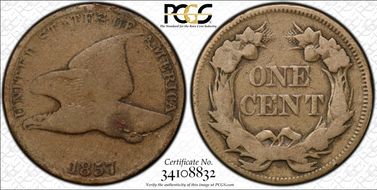 1857 1C Flying Eagle G4
