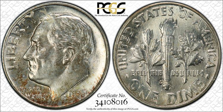 Cert 34108016 - Coin Image