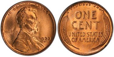 1933-D 1C MS66+ RD