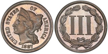 1887/6 3CN Strong Overdate PR66