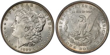 1899 $1 MS65