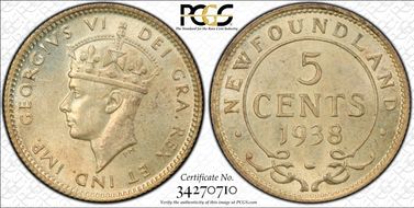1938 5C MS65