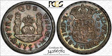 1751-Mo M Real Calico-190 MS63