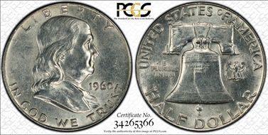 1960 50C "Bugs Bunny" FS-401 AU58