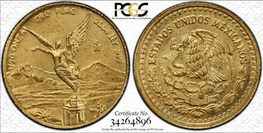 2004-Mo 1/20 oz Libertad Au MS67