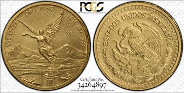 2016-Mo 1/20 oz Libertad Au MS68