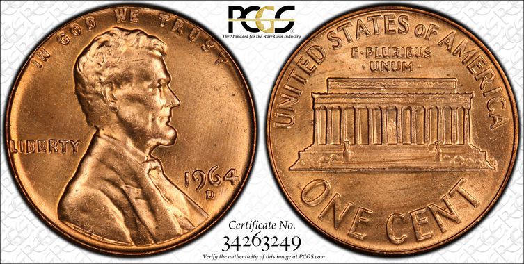 Cert 34263249 - Coin Image