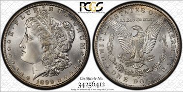 1899-O $1 MS67+