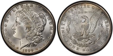 1899-O $1 MS67+