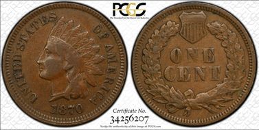1870 1C Shallow N, FS-901 VF20BN