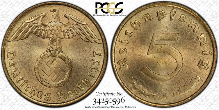 Cert 34250596 - Coin Image