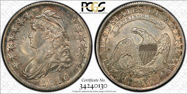 1810 50C O-108a AU55