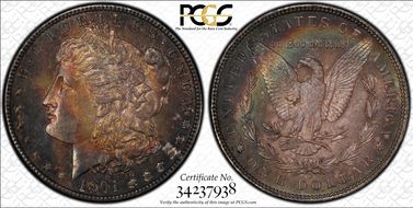 1901-O $1 MS64