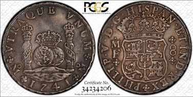 1741-Mo MF 8 R Yon-M8-41 Calico-1458 XF40