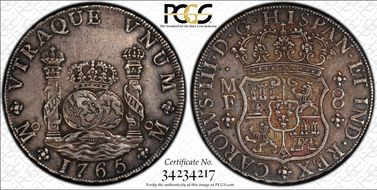 1765-Mo MF 8 R Yon-M8-65 Calico-1088 AU53