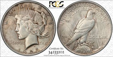 1923 $1 AU55