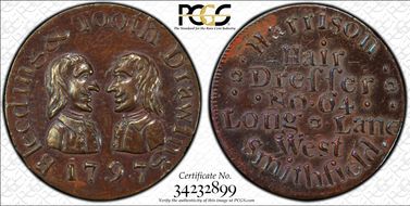 1797 Tk 1/4D DH-1059 Middlesex, Harrison's N1BN