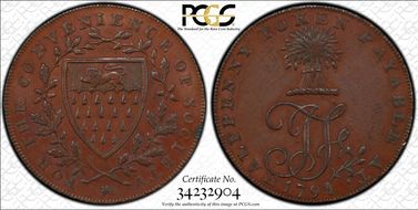 1794 Tk 1/2D DH-34 Sussex, Northiam AU58BN