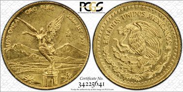 2004-Mo 1/20 oz Libertad Au MS68