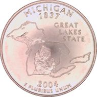 2004-P 25C Michigan MS68+