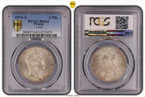 1912-A 3 Mk J-103 MS64
