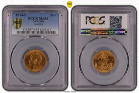 1914-S Sov S-4003 MS64