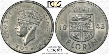 1943-S Florin AU55