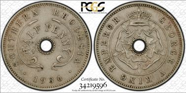 1936 1/2D AU55