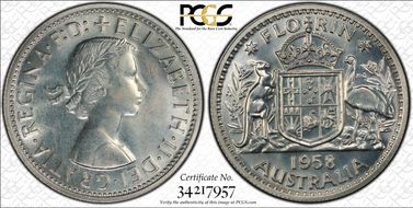1958(m) Florin PR65