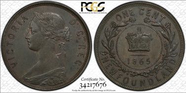 1865 1C AU58BN