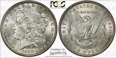 1900-O $1 MS64