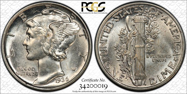 Cert 34200019 - Coin Image