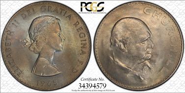 1965 Crown S-4144 Churchill MS64