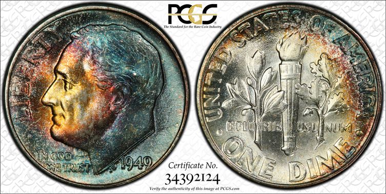 Cert 34392124 - Coin Image