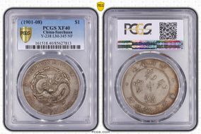 (1901-08) $1 LM-345 NF 庫 CN XF40