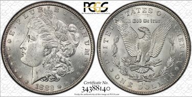 1882-CC $1 MS61
