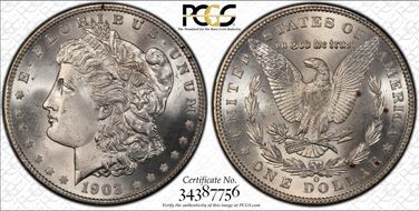 1903-O $1 MS66