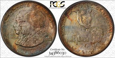 1923-S 50C Monroe MS65+