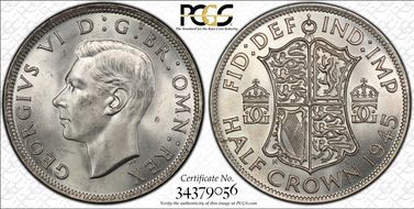 1945 1/2 Cr S-4080 MS64