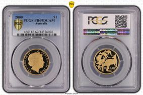 2000 $1 PR69DCAM