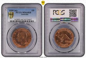 1950 (m) 1D KM-43 MS64RB