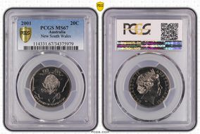 2001 20C New South Wales MS67