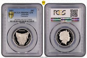 2001 20C Tasmania PR69DCAM