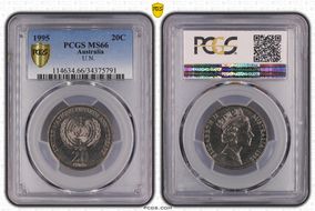 1995 20C U.N. MS66