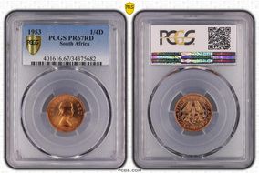 1953 1/4D PR67RD